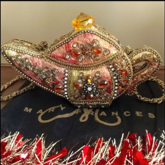 Mary Frances Handbags - ✨RARE Mary Frances Teapot Genie Lamp Bag